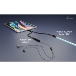 i-tec USB-C Cable Splitter Audio/Data + Power Delivery 100W i-tec USB-C Cable Splitter Audio/Data + Power Delivery 100W