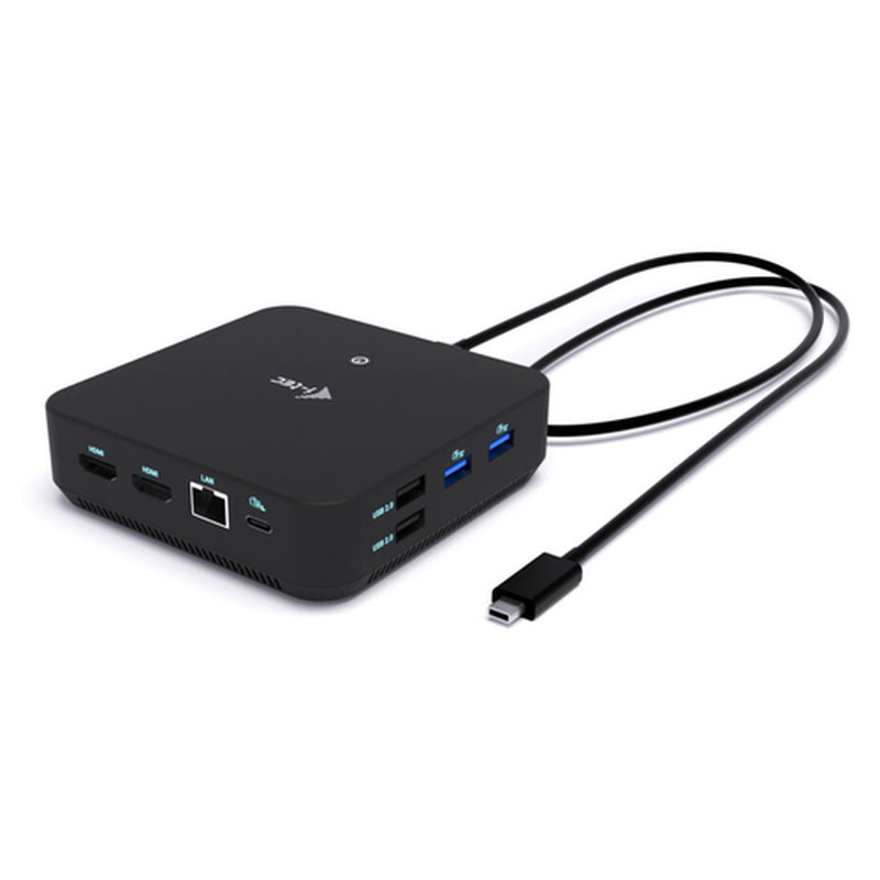 i-tec USB-C DP Dual HDMI Docking Station with Power Delivery 100 W + Universal Charger 100W - Imagen 2