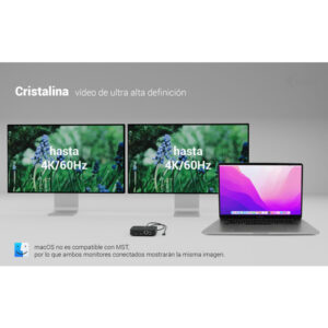 i-tec USB-C Dual HDMI Docking Station with Power Delivery 100 W + Universal Charger 100W