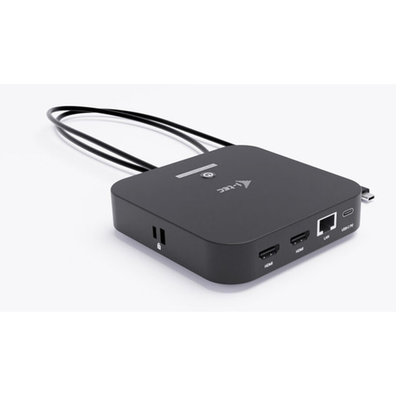 i-tec USB-C Dual HDMI Docking Station with Power Delivery 100 W + Universal Charger 100W - Imagen 2