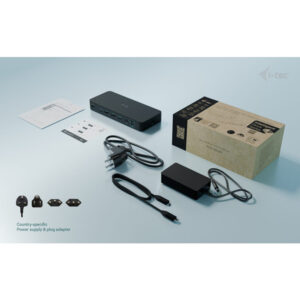 i-tec USB-C Intelligent Triple Display Docking Station + Power Delivery 100W