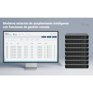 i-tec USB-C Intelligent Triple Display Docking Station + Power Delivery 100W