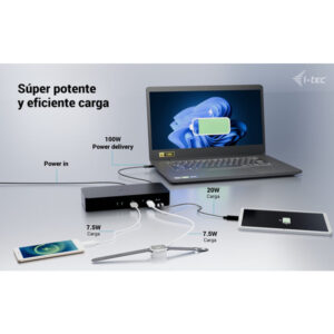 DOCK 3HOST DUAL PD 92W 65W