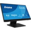 iiyama T2254MSC-B2AG pantalla para PC 54,6 cm (21.5") 1920 x 1080 Pixeles Full HD LED Pantalla táctil Negro