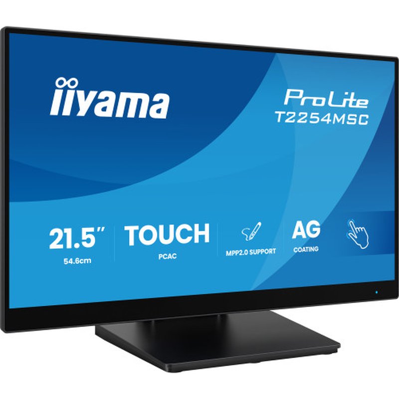 iiyama T2254MSC-B2AG pantalla para PC 54,6 cm (21.5") 1920 x 1080 Pixeles Full HD LED Pantalla táctil Negro - Imagen 4