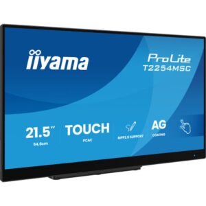 iiyama T2254MSC-B2AG pantalla para PC 54,6 cm (21.5") 1920 x 1080 Pixeles Full HD LED Pantalla táctil Negro
