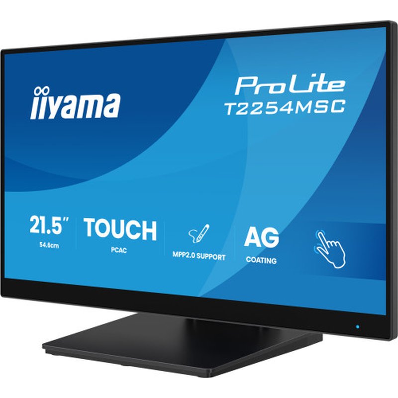 iiyama T2254MSC-B2AG pantalla para PC 54,6 cm (21.5") 1920 x 1080 Pixeles Full HD LED Pantalla táctil Negro - Imagen 8