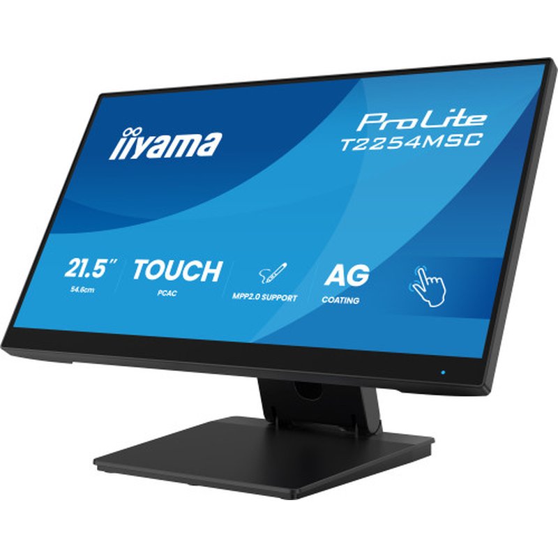 iiyama T2254MSC-B2AG pantalla para PC 54,6 cm (21.5") 1920 x 1080 Pixeles Full HD LED Pantalla táctil Negro - Imagen 9