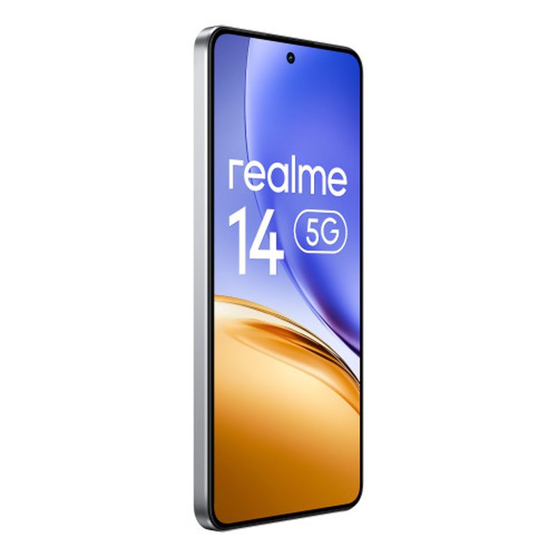 realme 14 16,9 cm (6.67") Android 15 5G 12 GB 256 GB 6000 mAh Plata - Imagen 4