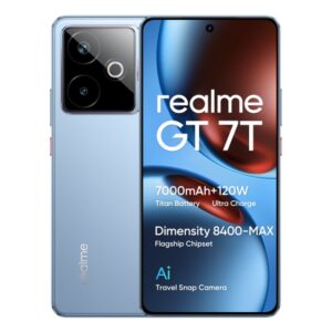 realme GT 7T 17,3 cm (6.8") SIM doble Android 15 5G USB Tipo C 12 GB 256 GB 7000 mAh Azul