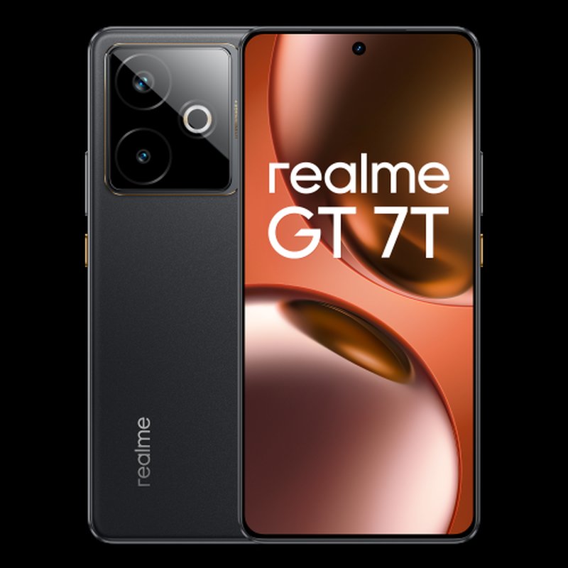 realme GT 7T 17,3 cm (6.8") SIM doble Android 15 5G USB Tipo C 12 GB 512 GB 7000 mAh Negro