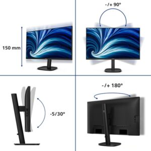 Philips 3000 series 27B2U3601/00 pantalla para PC 68,6 cm (27") 2560 x 1440 Pixeles Quad HD LCD Negro