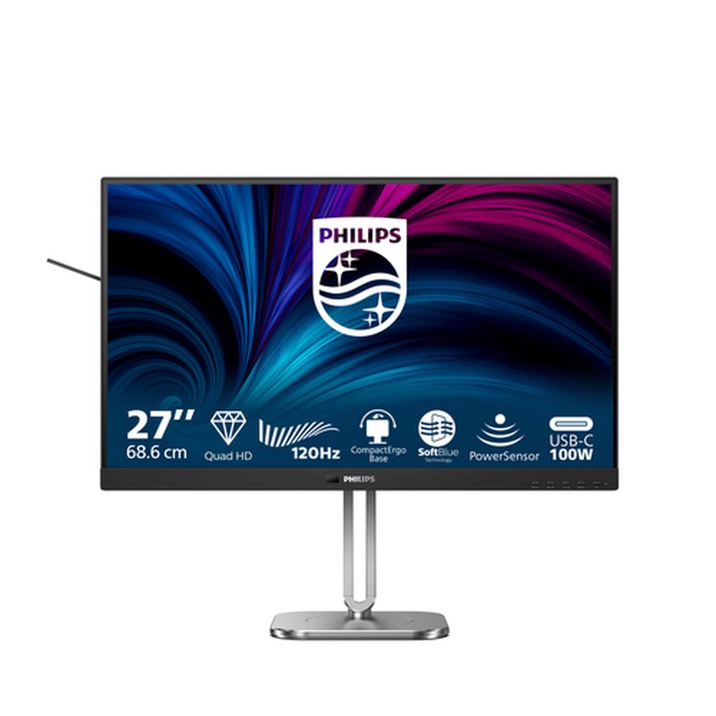 Philips 27B2U4601/00 pantalla para PC 68,6 cm (27") 2560 x 1440 Pixeles Quad HD LCD Gris Philips 27B2U4601/00 pantalla para PC 68,6 cm (27") 2560 x 1440 Pixeles Quad HD LCD Gris - Imagen 7