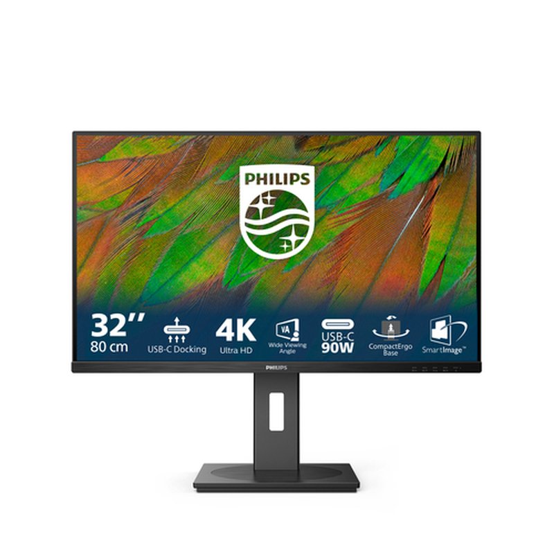 Philips 3000 series 32B1U3900/00 pantalla para PC 80 cm (31.5") 3840 x 2160 Pixeles 4K Ultra HD LCD Negro Philips 3000 series 32B1U3900/00 pantalla para PC 80 cm (31.5") 3840 x 2160 Pixeles 4K Ultra HD LCD Negro