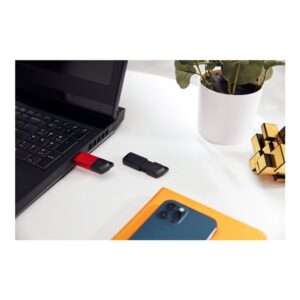 Kingston Technology DataTraveler Exodia M unidad flash USB 128 GB USB tipo A 3.2 Gen 1 (3.1 Gen 1) Negro, Rojo