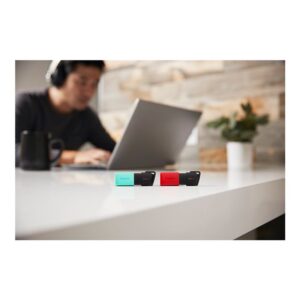 Kingston Technology DataTraveler Exodia M unidad flash USB 128 GB USB tipo A 3.2 Gen 1 (3.1 Gen 1) Negro, Rojo