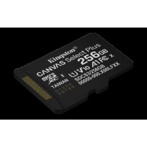 Kingston Technology 256GB microSDXC Canvas Select Plus Gen3 150MB/s A1 (Incluye adaptador de SD)