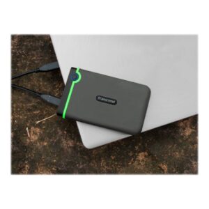 Alternative view of DISCO DURO USB-C 2TB TRANSCEND STOREJET  2.5" GREY / GREEN