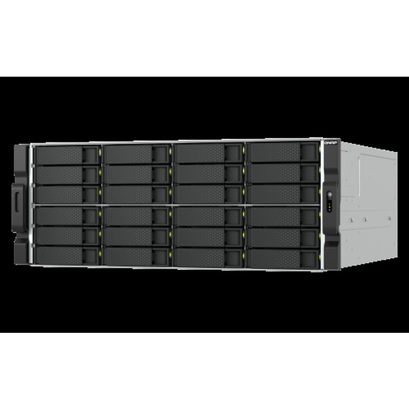 QNAP TS-h2477AXU-RP Servidor de almacenamiento Bastidor (4U) AMD Ryzen™ 7 7745 32 GB DDR5 0 TB QNAP QTS Negro, Gris QNAP TS-h2477AXU-RP Servidor de almacenamiento Bastidor (4U) AMD Ryzen™ 7 7745 32 GB DDR5 0 TB QNAP QTS Negro, Gris