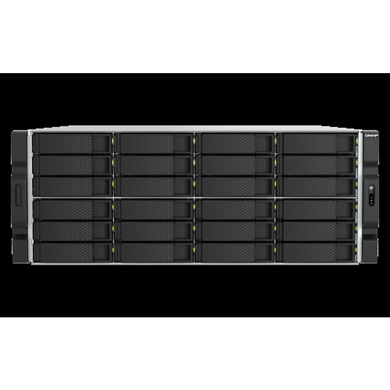 QNAP TS-h2477AXU-RP Servidor de almacenamiento Bastidor (4U) AMD Ryzen™ 7 7745 32 GB DDR5 0 TB QNAP QTS Negro, Gris QNAP TS-h2477AXU-RP Servidor de almacenamiento Bastidor (4U) AMD Ryzen™ 7 7745 32 GB DDR5 0 TB QNAP QTS Negro, Gris - Imagen 2