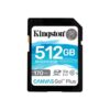 Kingston Technology Canvas Go! Plus 512 GB SD UHS-I Clase 10