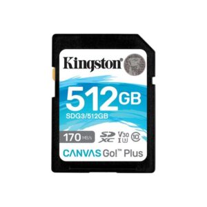 Kingston Technology Canvas Go! Plus 512 GB SD UHS-I Clase 10