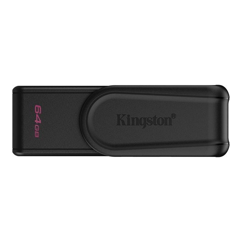 Kingston Technology DataTraveler 64GB Portable USB 3.2 Gen 1 Exodia S (Black/Black) Kingston Technology DataTraveler 64GB Portable USB 3.2 Gen 1 Exodia S (Black/Black)