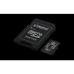 Kingston Technology 64GB microSDXC Canvas Select Plus Gen3 100MB/s A1 (Incluye adaptador de SD) Kingston Technology 64GB microSDXC Canvas Select Plus Gen3 100MB/s A1 (Incluye adaptador de SD)
