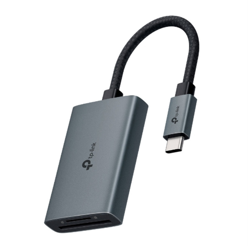 TP-Link UA440C lector de tarjeta USB 3.2 Gen 1 (3.1 Gen 1) Type-C Gris TP-Link UA440C lector de tarjeta USB 3.2 Gen 1 (3.1 Gen 1) Type-C Gris