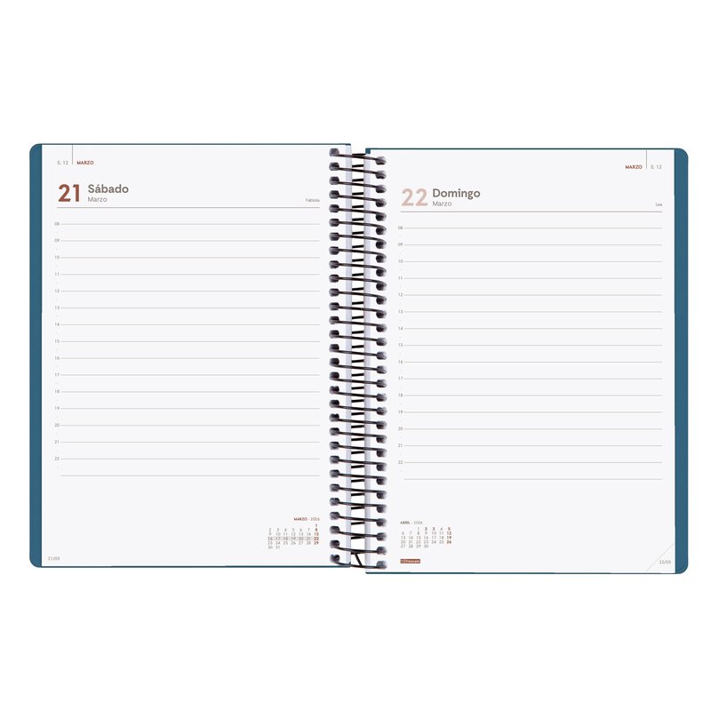 AGENDA 2026 BASIC MY E10 155X212MM DIA PAGINA AZUL FINOCAM 743521026 AGENDA 2026 BASIC MY E10 155X212MM DIA PAGINA AZUL FINOCAM 743521026 - Imagen 4