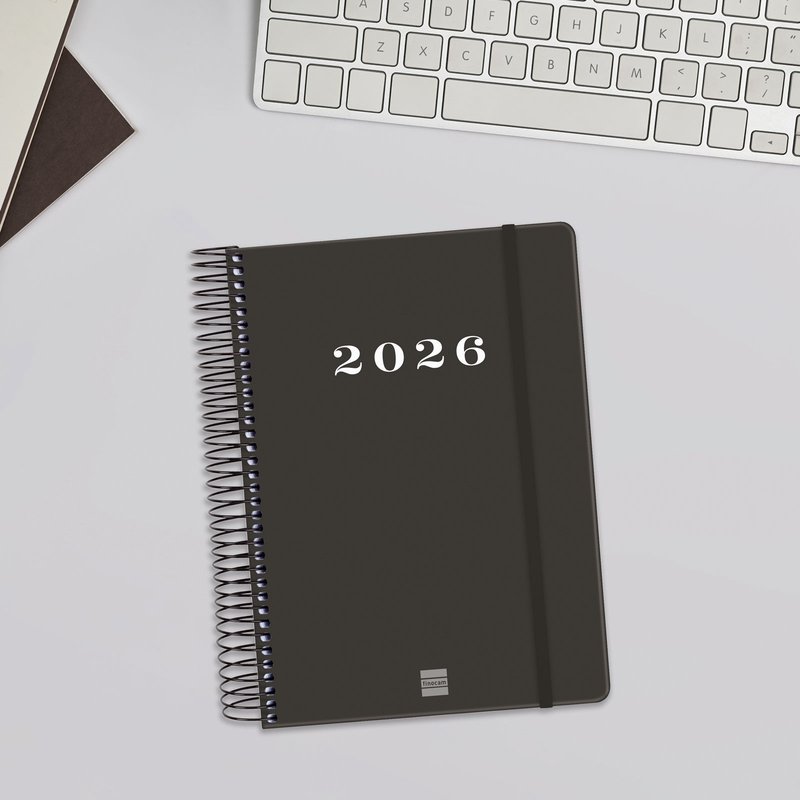 AGENDA 2026 BASIC MY E10 155X212MM DIA PAGINA NEGRO FINOCAM 743526026 AGENDA 2026 BASIC MY E10 155X212MM DIA PAGINA NEGRO FINOCAM 743526026 - Imagen 3