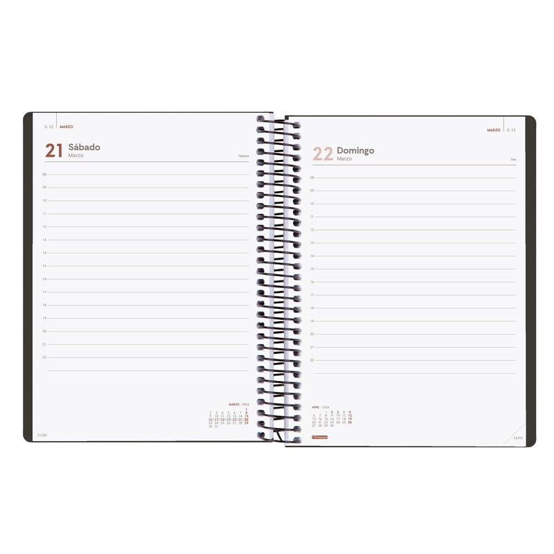 AGENDA 2026 BASIC MY E10 155X212MM DIA PAGINA NEGRO FINOCAM 743526026 AGENDA 2026 BASIC MY E10 155X212MM DIA PAGINA NEGRO FINOCAM 743526026 - Imagen 4