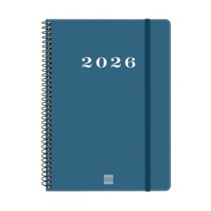 Alternative view of AGENDA 2026 BASIC MY E10 155X212MM SEMANA VISTA HORIZONTAL AZUL FINOCAM 743501026