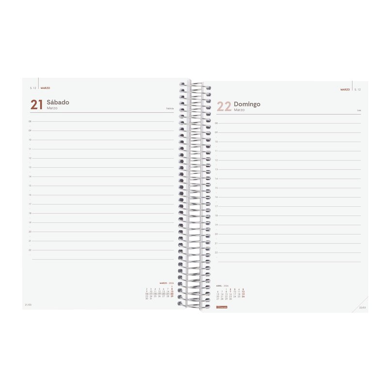 AGENDA 2026 BASIC YEAR E10 155X212MM DIA PAGINA ROJO FINOCAM 741103026 AGENDA 2026 BASIC YEAR E10 155X212MM DIA PAGINA ROJO FINOCAM 741103026 - Imagen 4