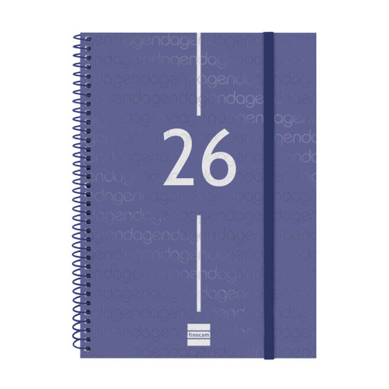 AGENDA 2026 BASIC YEAR E10 155X212MM SEMANA VISTA HORIZONTAL AZUL FINOCAM 741451026 AGENDA 2026 BASIC YEAR E10 155X212MM SEMANA VISTA HORIZONTAL AZUL FINOCAM 741451026