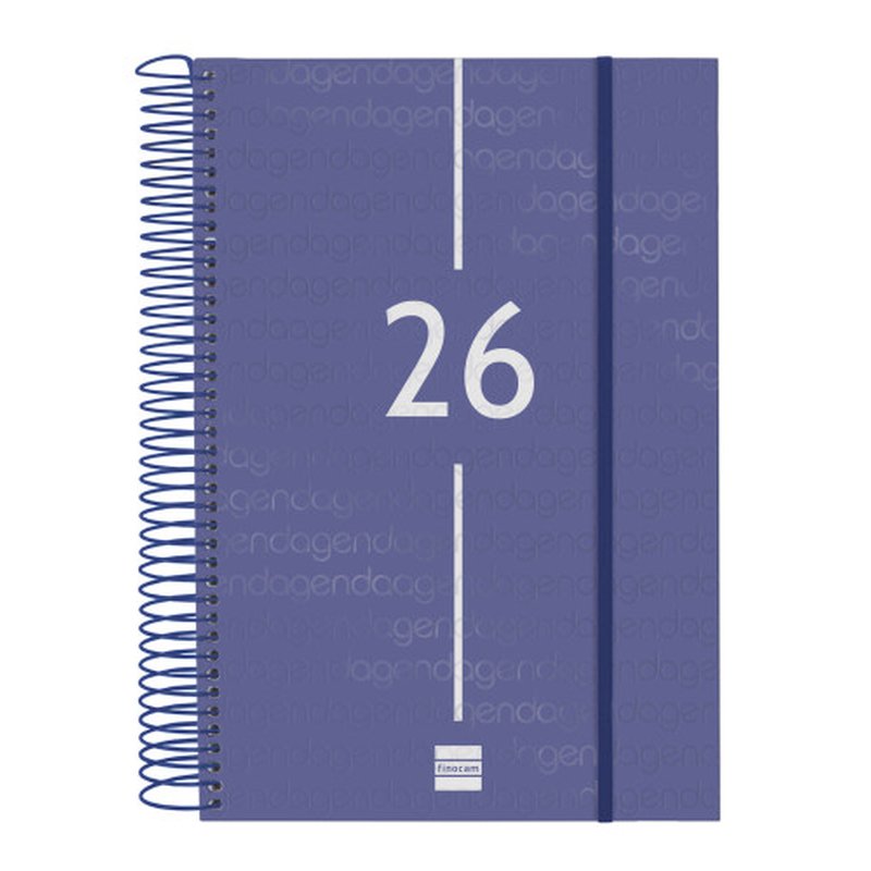 AGENDA 2026 BASIC YEAR E11 165X242MM DIA PAGINA AZUL FINOCAM 742071026 AGENDA 2026 BASIC YEAR E11 165X242MM DIA PAGINA AZUL FINOCAM 742071026 - Imagen 2