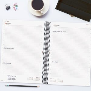AGENDA 2026 BASIC YEAR E40 210X297MM DIA PAGINA NEGRO FINOCAM 741116026