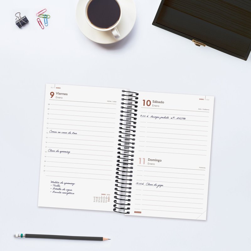 AGENDA 2026 BASIC YEAR E5 117X181MM DIA PAGINA NEGRO FINOCAM 741096026 AGENDA 2026 BASIC YEAR E5 117X181MM DIA PAGINA NEGRO FINOCAM 741096026