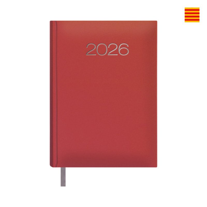 AGENDA 2026 LISBOA DÍA PÁGINA 14 X 20 CM. COLOR ROJO CATALAN DOHE 12692 - 26 AGENDA 2026 LISBOA DÍA PÁGINA 14 X 20 CM. COLOR ROJO CATALAN DOHE 12692 - 26 - Imagen 2