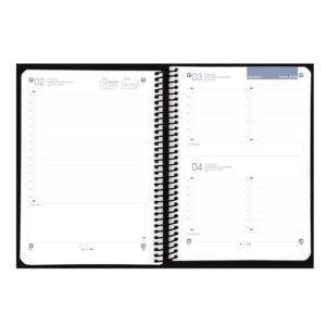 Alternative view of AGENDA 2026 LIVE&GO A5 15X21CM DIA PAGINA COLOR NEGRO OXFORD 400201730