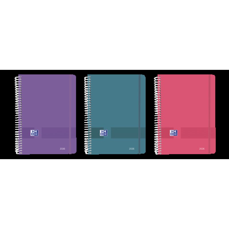 AGENDA 2026 LIVE&GO A5 15X21CM SEMANA VISTA COLORES VIVOS OXFORD 400201729