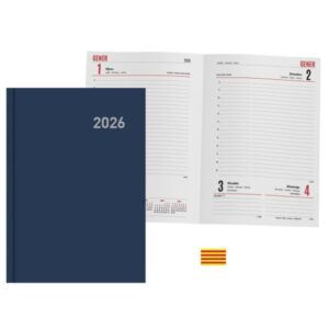 Alternative view of AGENDA 2026 PARIS D/P 15X21 AZUL MARINO CATALAN 356422