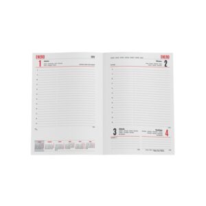 Alternative view of AGENDA 2026 PARIS D/P 15x21 ROJO CASTELLANO INGRAF 356412