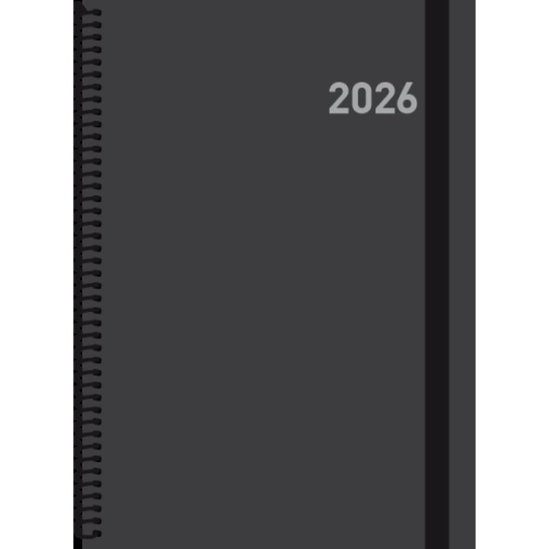 AGENDA 2026 PARIS S/V 15X21 NEGRA CON ESPIRAL CASTELLANO INGRAF 356556 AGENDA 2026 PARIS S/V 15X21 NEGRA CON ESPIRAL CASTELLANO INGRAF 356556 - Imagen 2
