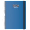 AGENDA 2026 SYNCRO ESPIRAL DÍA PÁGINA 21 X 29 CM. AZUL DOHE 11625 - 26