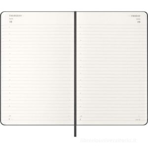 Alternative view of AGENDA 2026 TAPA DURA 12 MESES DIARIA L (13 X 21 CM) NEGRA MOLESKINE DHB12DC3Y26