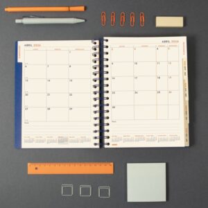 AGENDA 2026 TEMPUS 1/4 155X217MM DIA PAGINA AZUL FINOCAM 626301026