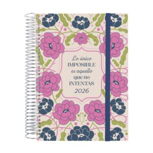 Alternative view of AGENDA 2026 TRENDY DESIGN E10 155X212MM DIA PAGINA IMPOSIBLE FINOCAM 742312526