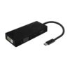 AISENS Conversor USB-C A DP/DVI/HDMI/VGA, USB-C/M-DP/H-DVI/H-HDMI/H-Vga/H, Negro, 15cm AISENS Conversor USB-C A DP/DVI/HDMI/VGA, USB-C/M-DP/H-DVI/H-HDMI/H-Vga/H, Negro, 15cm