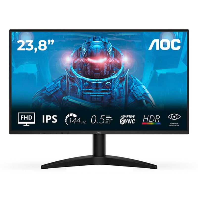 AOC 24B36X pantalla para PC 60,5 cm (23.8") 1920 x 1080 Pixeles Full HD LED Negro